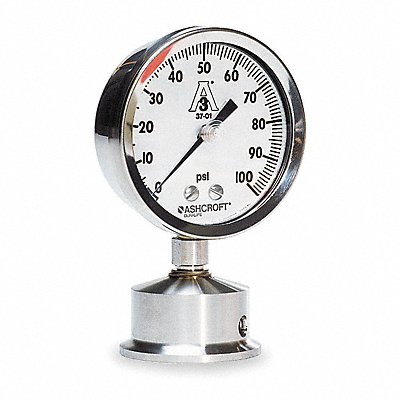 Dial Sanitary Clamping Pressure Gauges image